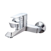 4904 Nova Banyo Bataryası Musluğu Pirinç Gövde, Krom Kaplama Krom