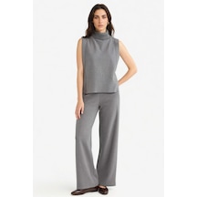 Defacto Straight Fit Geniş Paça Pantolon G1585ax25wnar53 Antrasit