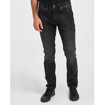 Jack&jones 12120370 Tım Slim Fit Blue Denim Siyah