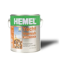 Hemel Yat Verniği Parlak Şeffaf 2,5 Lt