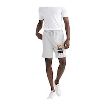 Benroma Baskılı Unisex Şort GRİ Benroma Baskılı Unisex Şort GRİ