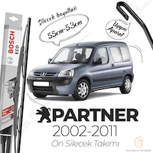Peugeot Partner M5 Ön Silecek Takımı 2002-2011 Bosch Eco