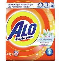 4 Adet Alo Çamaşır Deterjanı 4 Kg Kar Çiçeği