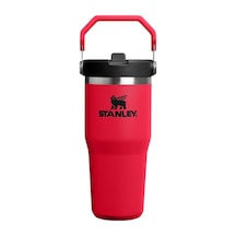 Stanley The Iceflow Flip Straw 2.0 Tumbler 0.41l / 14oz Chili Black Termos As10120450121 Kırmızı