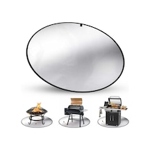 Neevoyu Islak Isıya Dayanıklı Fiberglas Barbekü Ateş Matı - Dış Mekan, Mutfak Kullanıma Uygun, Kolay Temizlenir Çok Renkli