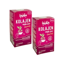 Lazika Kolajen Piramit Poşet Yeşil Çay 2 X 18 Poşet