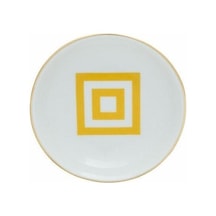 Porland Morocco Desen4 Sarı Mini Kase 10CM - 1 Düzine 12 Ade