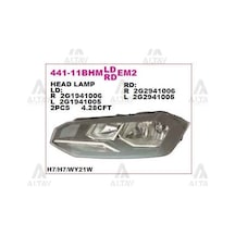 DEPO 44111BHLMLDEM2 Ön Far Sol Motoru Uzerınde Volkswagen Polo 17-