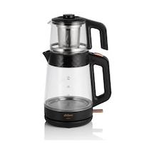 Arzum AR3101 Gusto Cam Çay Makinesi 1900 W 0.9 L Demlik Kapasitesi