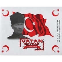 Vatan Atatürklü Bayrak 50X75