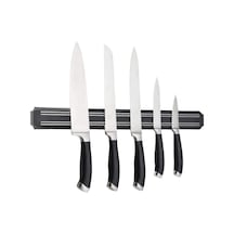 Manyetik Bıçak Askısı 33 Cm. Metal Siyah Diğer