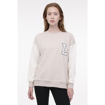 Lumberjack Wl Glory-yd 16ss121 4pr Bej Kadın Sweatshirt 000000000101700979 Bej