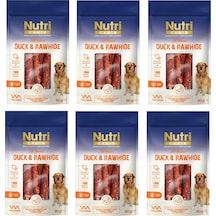 Nutri Canin Rawhide Ördekli Köpek Ödülü 80 Gr. X 6 Adet Nutri Canin Rawhide Ördekli Köpek Ödülü 80 Gr. X 6 Adet