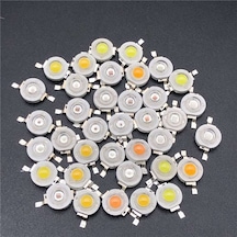 Lamba Çipi 3.2-3.6v Dıy Led Spot Led Cob 10-50 Adet Mini Led Ampul 1w 3w Doğal Beyaz 3w 50pcs