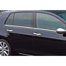 Volkswagen Golf 7 Krom Cam Çıtası 2013 -2020 Cam Çıta