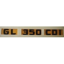 Mercedes Uyumlu Yazı Gl 350 Cdı Siyah