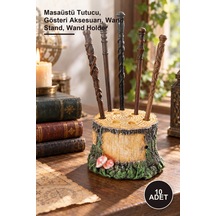 10 Adet Sihirli Asa Standı Masaüstü Tutucu, Gösteri Aksesuarı, Wand Stand, Wand Holder