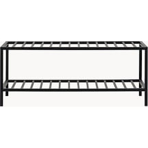 Vita Metal Profil Ayakkabı Rafı Siyah