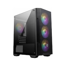 Msi Mag Forge M100A RGB Fan mAtx Bilgisayar Kasası Siyah