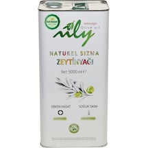 Nily İlk Hasat Naturel Soğuk Sıkım Sızma Zeytinyağı Teneke 5 L