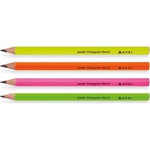 Jumbo Üçgen Kurşun Kalem 4 Lü Paket 2063140108 Nocolor-67d12f04