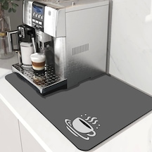 Valerine Life Kahve Makinesi Matı Su Geçirmez Kaymaz Yıkanabilir Çaycı, Çay Espresso Makinesi Pad 35x45cm 27240111