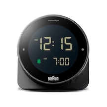Braun Bc24b Siyah Dokunmatik Ekranlı Dijital Alarmlı Masa Saati Brn.bc24b