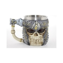 2 Adet Paslanmaz Çelik Kupa Bardak Şovalye Model, 10 X 14 Cm Ölçüler, Kupa/mug/cup İçecek Servisi