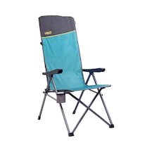 Uquip Justy Xl 3 Pozisyonlu Konforlu Katlanır Kamp Sandalyesi Petrol/grey 244037 Petrol Yeşili
