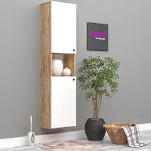 Havai Çok Amaçlı Banyo Dolabı Mdf Siyah