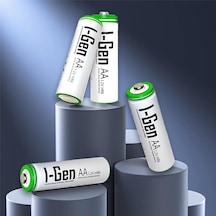 B138 2 Adet Aa 2700 Mah Şarj Edilebilir Kalem Pil 1.2v Ni-mh Şarjlı Pil