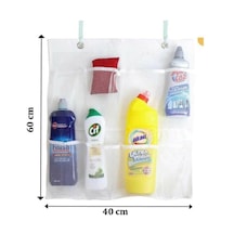 5 Adet Asılabilir Çorap Düzenleyici + 8 Cepli Mutfak Banyo Organizer - 2li Set Jjz01h Belirtilmemiş