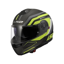 Ls2 Strobe 2 Phantom Mat Tıtanıum-neon Sarı Kask - Xxl