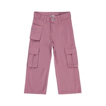 Civil Girls Üç Cepli Kargo 2-5 Yaş Pantolon - Pembe Gülkurusu
