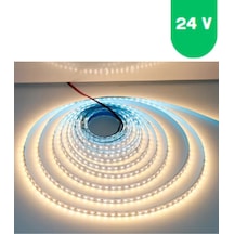 24 Volt 8 Mm Pixel 3000 K Günışığı İç Mekan 120 Ledli 10 Metre Şerit Led
