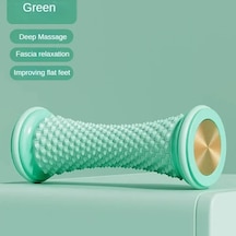 Ayak Masajı Masaj Silindiri Yoga Masaj Topu Plantar Fasya Rulo Kas Gevşeme Green Green Çok Renkli