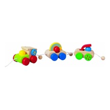 Plan Toys Mutlu Tren Ahşap Oyuncak