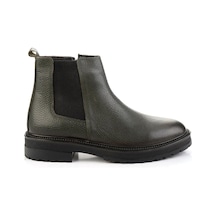 Haki Hakiki Deri Erkek Bot & Bootie E02594401240 Haki