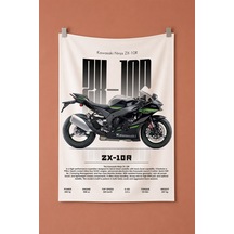 Zx10-r Motorsiklet Dekoratif Duvar Örtüsü Duvar Halısı Reaste