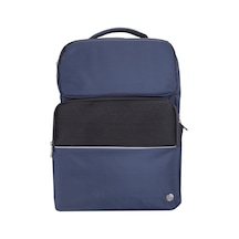Plm Octagon 15.6" Notebook Sırt Çantası Lacivert Siyah