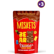 Çikolata Kaplı Jelly Ayıcık 120 Gr X 3 Adet