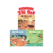 Sincap Kitap Bir Yola Çık Spor + Kuşlar + Hayvanlar Parmak Takipli Hareketli Okul Öncesi Kitap Ekonomik 3'lü Set Sku: Smgstkf87f92bf25