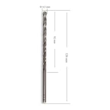 Mte 4,5 Mm Uzun Metal Matkap Ucu Hss Dın 340