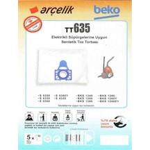 - Beko Uyumlu S6300 6350 6355 6355yp 6360 6380y Elektrikli Süpürge Toz Torbası 20 Adet