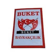 Buket 80x120 CM Türk Bayrağı