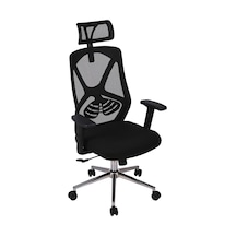 Tr Dolphin Siyah Fileli Yönetici Koltuğu Ergonomik Başlıklı Ofis Koltuğu Siyah Fileli Diğer