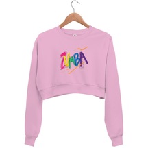 Zumba Dans Kadın Crop Sweatshirt