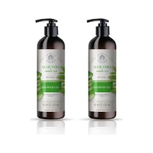 Yumuşatıcı Duş Jeli Aloe Ve Yeşil Çay Özlü 500ml 2 Paketi