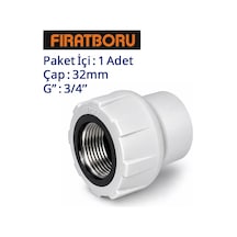 Fırat İç Dişli Rakor, 32mm, 3/4'', 7b962032191