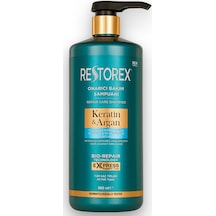 Restorex Keratin & Argan Onarıcı Saç Bakım Şampuanı 900 Ml - Yıpranmış Ve Hasar Görmüş Saçlar